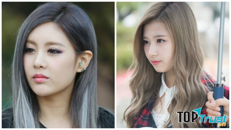 Cách phối màu của tóc màu khói vừa đa dạng vừa hấp dẫn