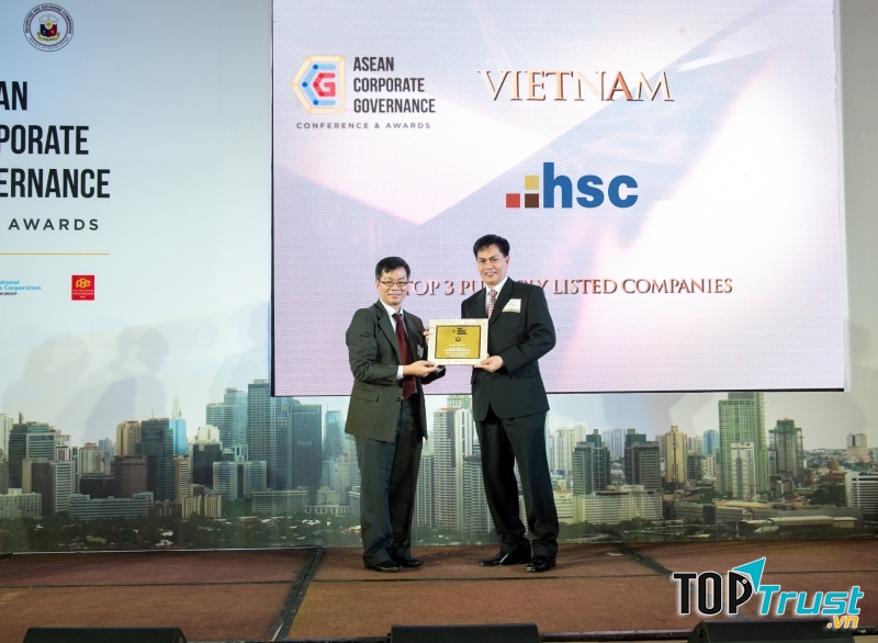 Công ty cổ phần chứng khoán TP.HCM.