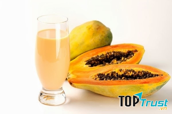 Quả Đu Đủ giảm mỡ bụng hiệu quả