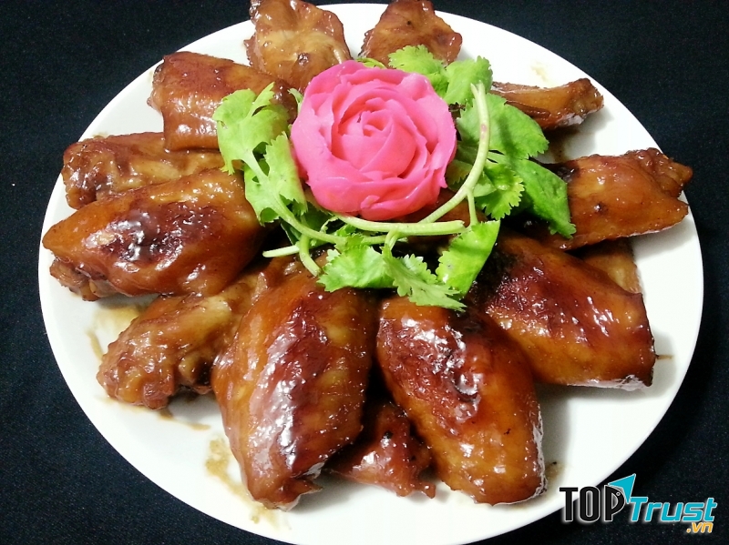 Món gà sốt coca cola