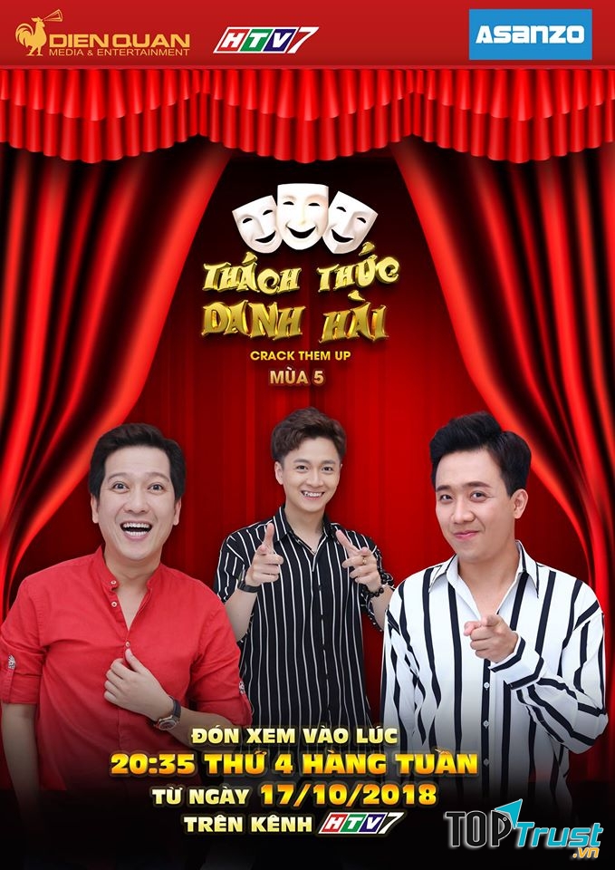 Poster chương trình Thách thức danh hài