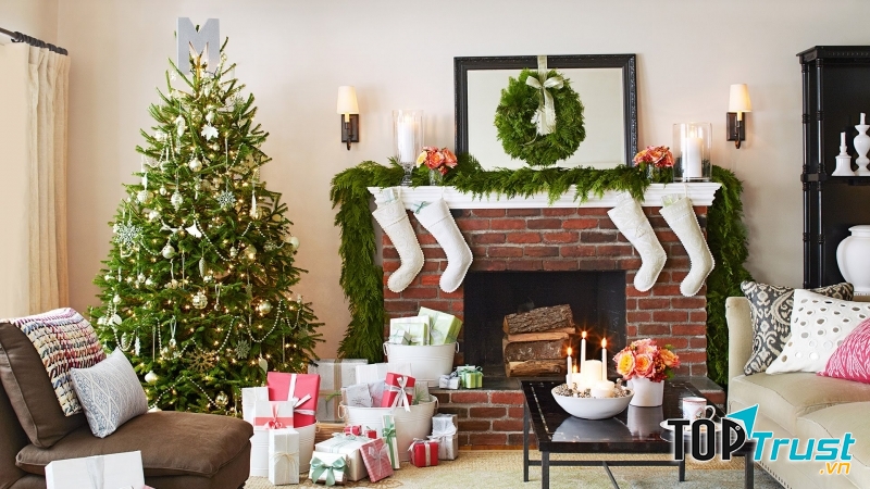 Trang trí cây thông noel
