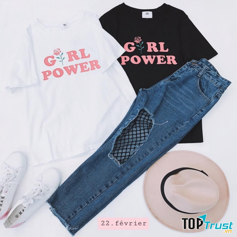 Một set đồ năng động của 22.février