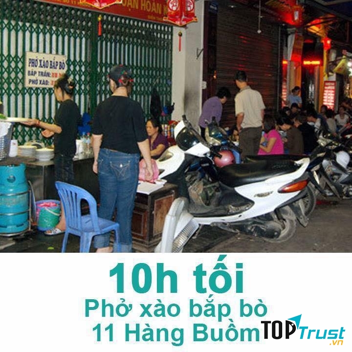 Phở xào bắp bò-Hàng Buồm
