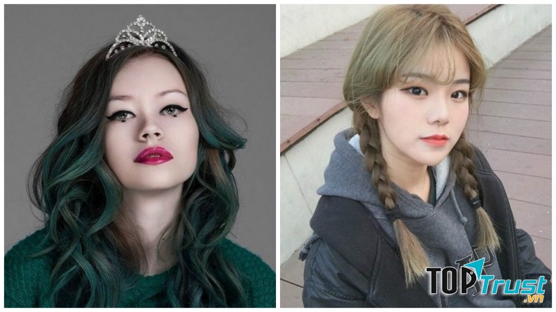 Sắc rêu dường như khiến các bạn trở nên mới mẻ hơn rất nhiều thì phải