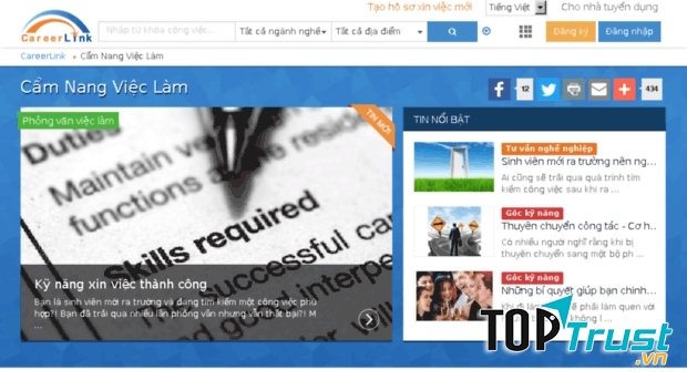 ( Careerlink.vn là nơi tìm kiếm việc làm thú vị dành cho bạn)