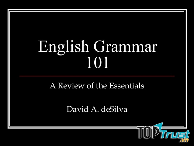 English Grammar 101