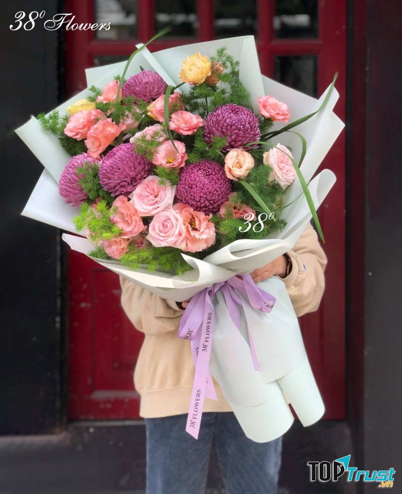 38 Degree Flower luôn khiến các khách hàng phải trầm trồ thán phục