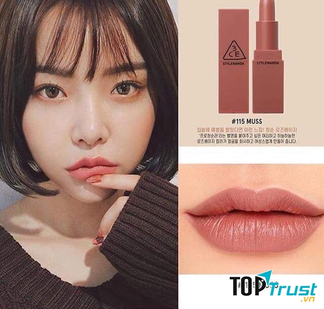 Swatch 3CE 115- Muss ( nguồn website 3CE Cosmetic)