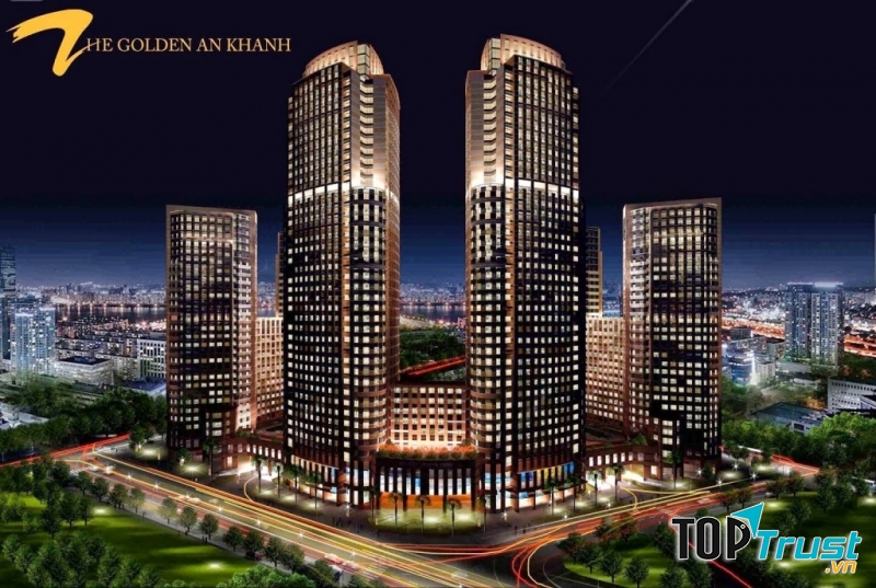 Sự hiện đại về đêm của The Golden An Khánh