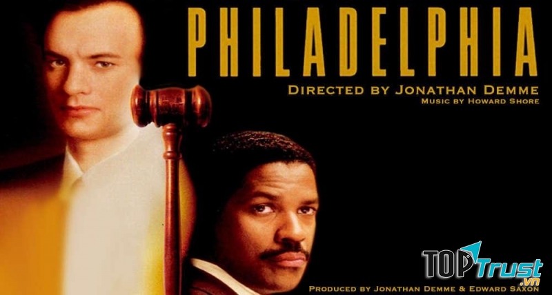 Andrew và Joe trong phim Philadelphia