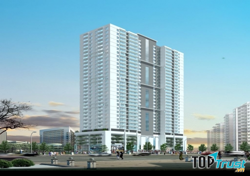 Phối cảnh không gian của Xuân Mai Riverside