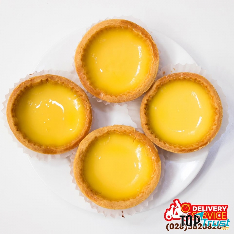 Bánh tart trứng và địa chỉ đặt hàng