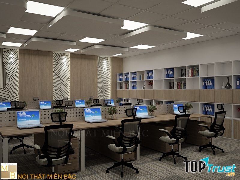 Một thiết kế văn phòng nổi bật của Nội Thất Miền Bắc