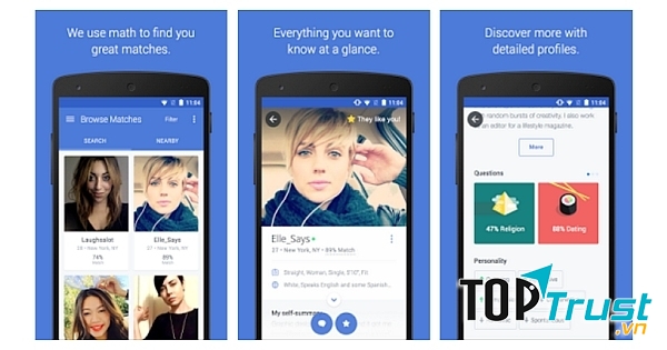 Ảnh 2 - OkCupid có lợi thế về thuật toán ghép đôi