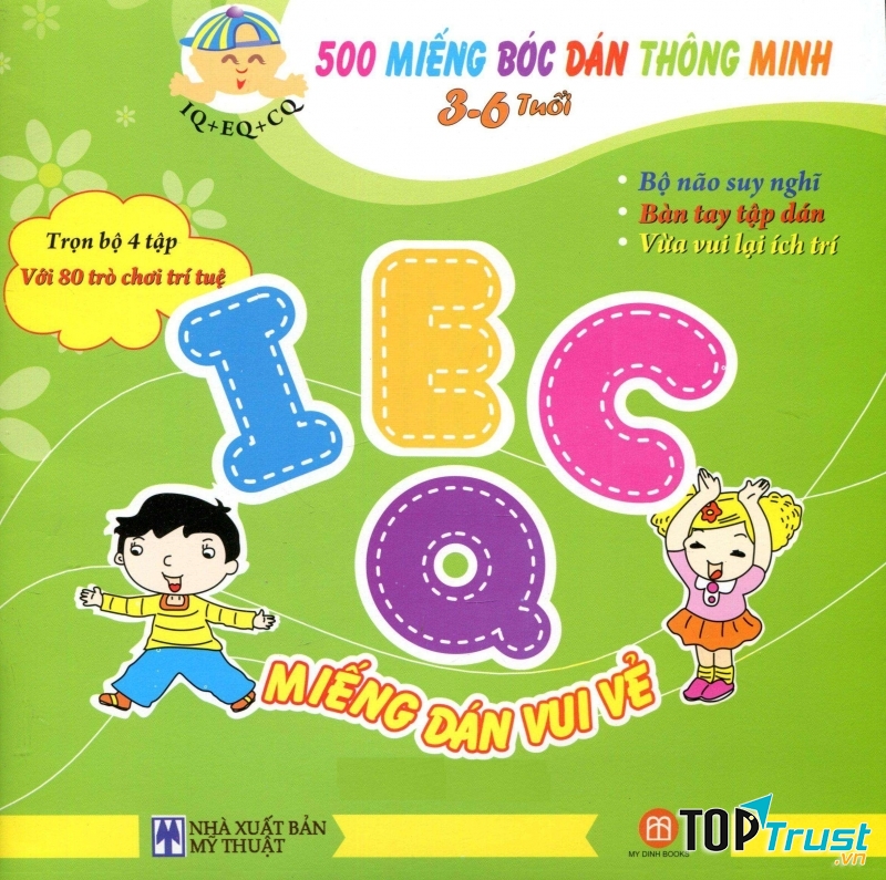 500 miếng bóc dán thông minh - IECQ miếng dán vui vẻ