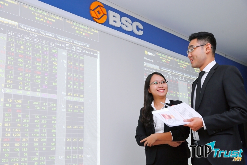 Công ty chứng khoán ngân hàng ĐT và PT Việt Nam.