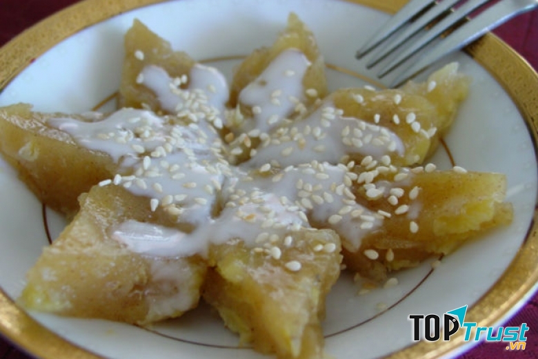 Bánh chuối - món ăn mang hương vị đặc trưng của người dân miền Tây