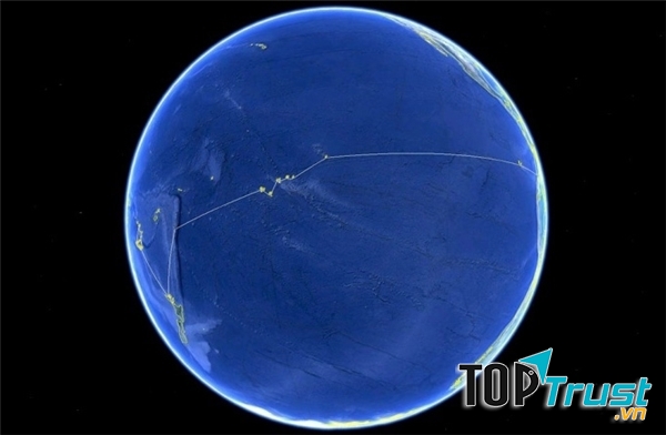 Trái đất đầy bí ẩn khi chụp từ không gian