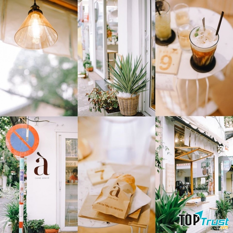 Không gian của quán không quán rộng nhưng vẫn đem đến ựu thoải mái với nhiều chỗ cho khách ngồi như ban công, trệt, lầu và ngay ngoài hiên