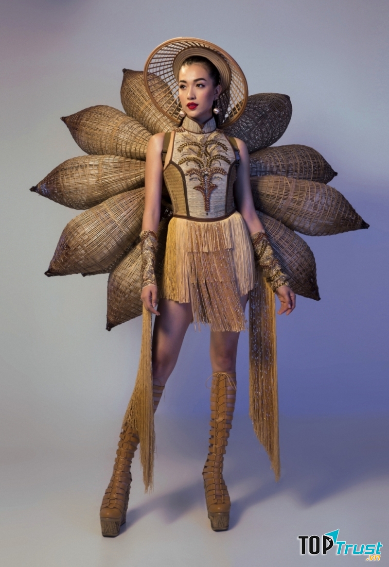 Nàng Mây- quốc phục của Á hậu Lệ Hằng tại Miss Universe 2016 ( nguồn internet)