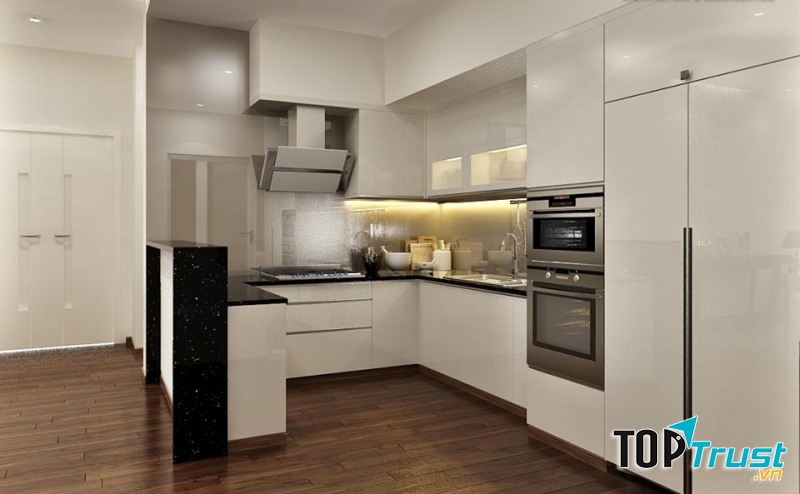 Máy hút mùi Abbaka thiết kế tinh tế, sang trọng dùng trong nhà bếp