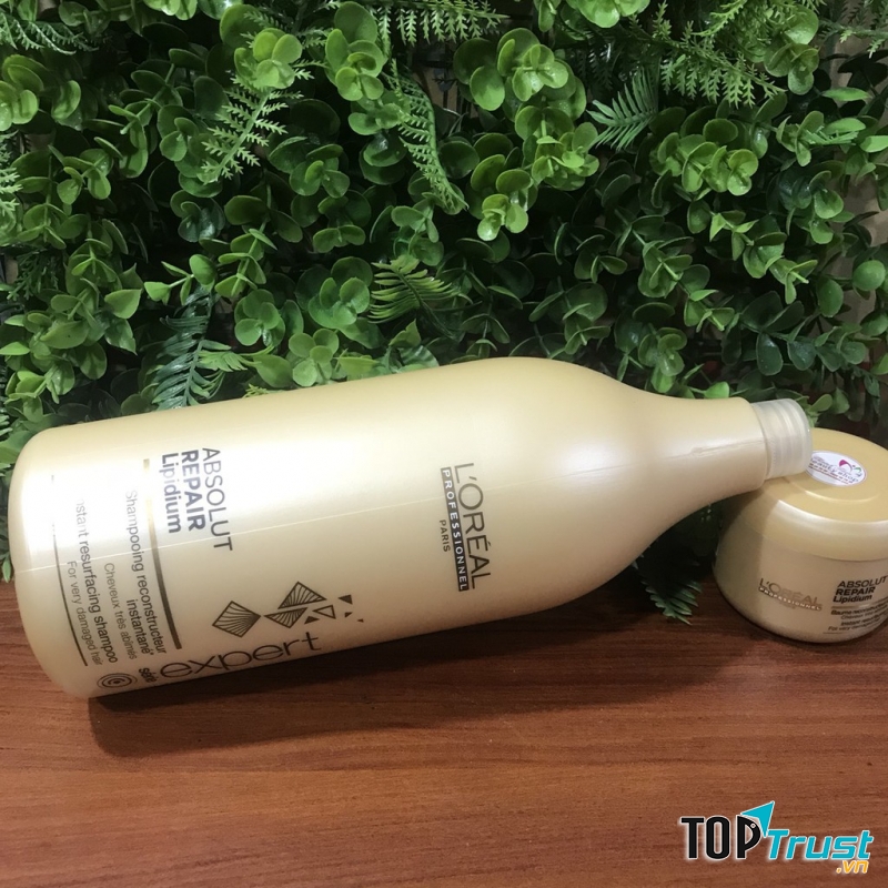 Dầu gội L' Oreal Absolut Repair Lipidium Shampoo
