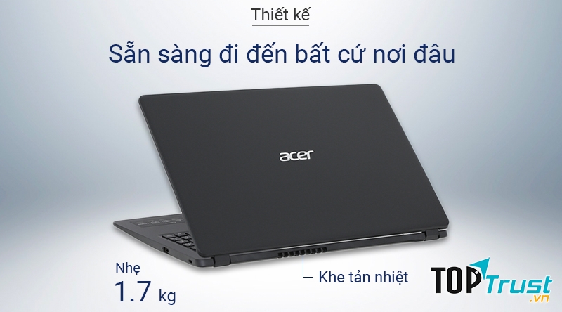 Laptop Acer Aspire A315 54 36QY i3 10110U/4GB/256GB/Win10 (NX.HM2SV.001)
