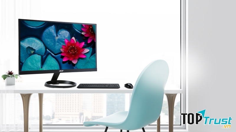Thiết kế trang trọng hiện đại cùng màn hình Acer R221QB