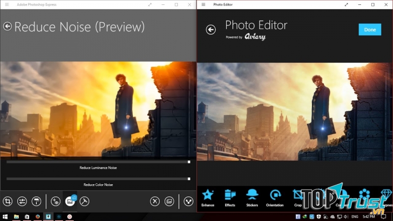 Ứng dụng chỉnh sửa ảnh Adobe Photoshop Express