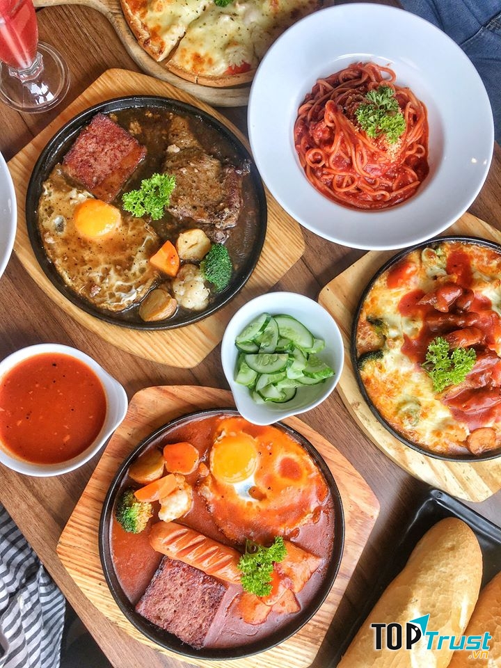 Bánh mì chảo Aha Food