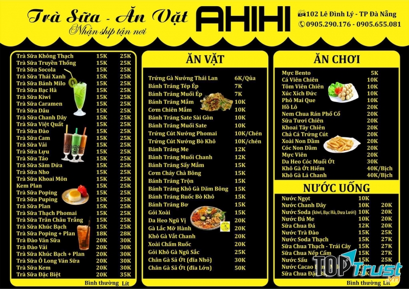 Ahihi - Trà Sữa & Ăn Vặt