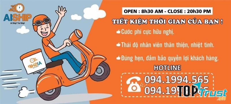 Aiship - Giao hàng nhanh Cần Thơ
