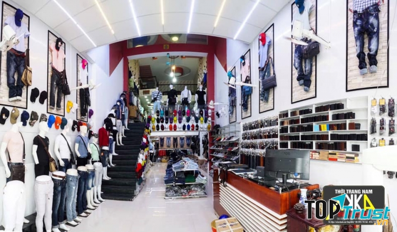 Không gian mua sắm của Akka shop.