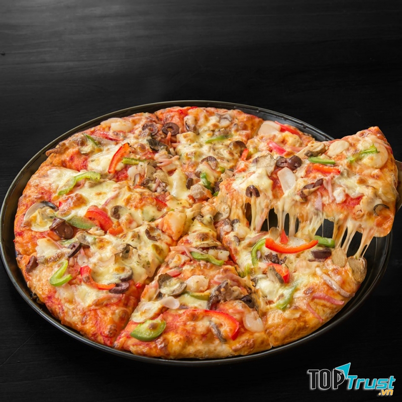 Al Fresco's nổi tiếng với những chiếc Pizza truyền thống thơm ngon, hấp dẫn, đậm đà bản sắc Ý