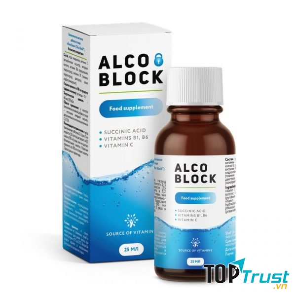 ﻿Alco Block – Viên uống giải rượu Nga