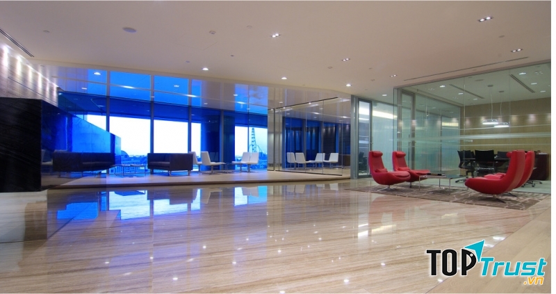 Bên trong một văn phòng của công ty Allen & Overy