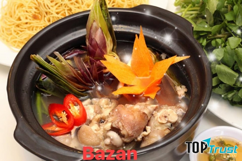 Giò heo hầm bông Atisô