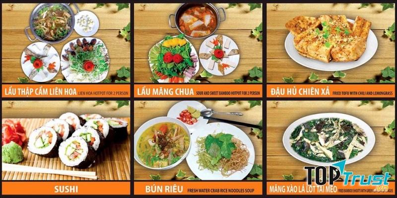 Ẩm Thực Chay & Coffee 3D Liên Hoa