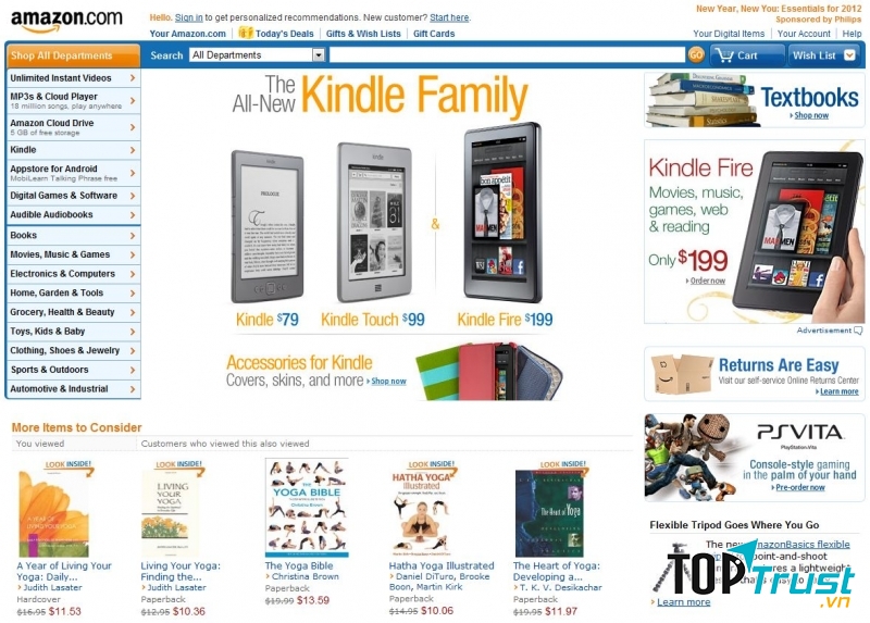 Amazon được coi là người bạn thân thiết với các tín đồ mua sắm.