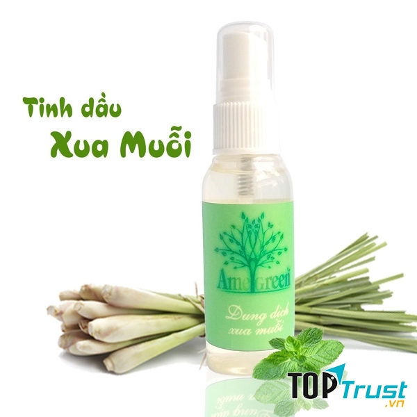Tinh dầu xua muỗi Sả, bạc hà của AmeGreen