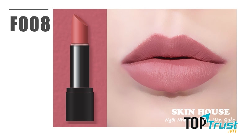 Amok Strongfix Lipstick màu F008