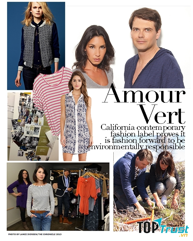 Các nhà thiết kế của Amour Vert cho rằng thời trang cũng có thể giúp bảo vệ môi trường.