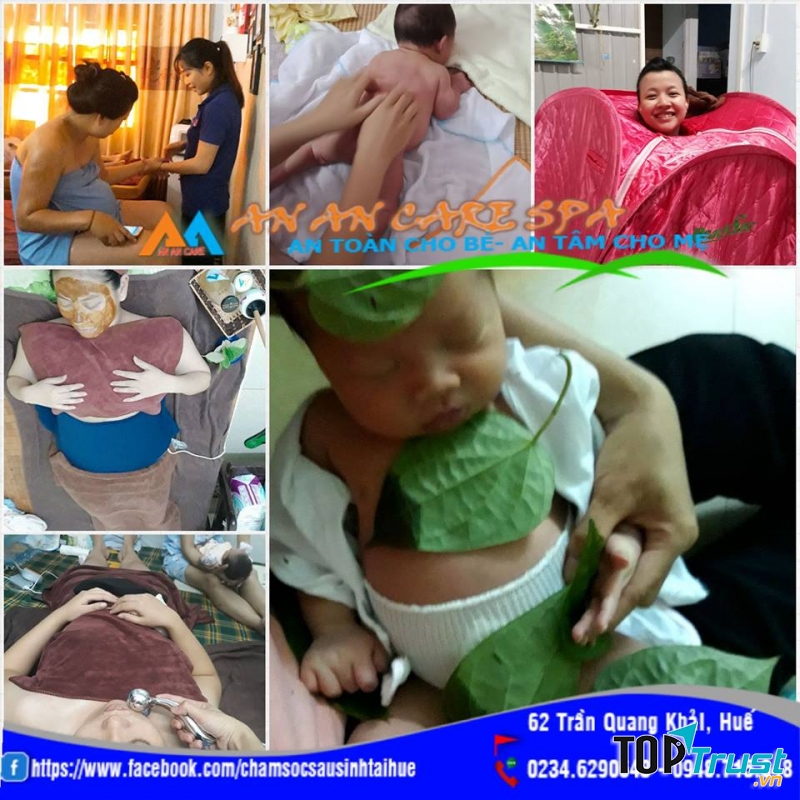 Một số hoạt động chăm sóc mẹ và bé sau sinh tại An An care Spa