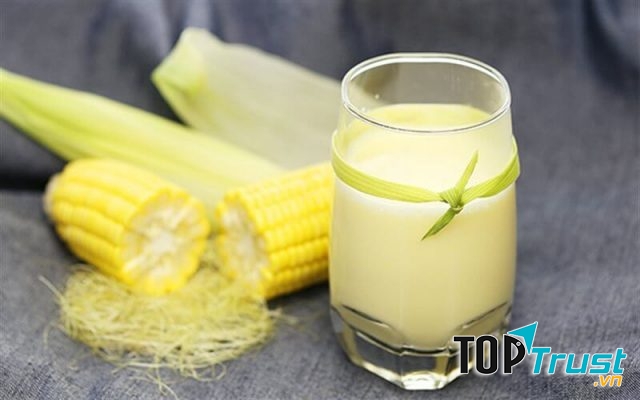Vị nước ngô xay ngon ngon béo ngậy lại còn thơm phưng phức quá là hấp dẫn