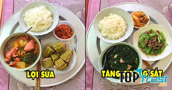 Nên kết hợp ăn ĐẦY ĐỦ + CÂN BẰNG dinh dưỡng,