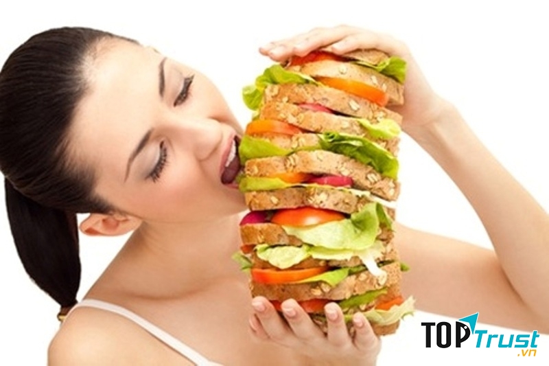 Ăn quá no và quá nhiều rất nguy hại