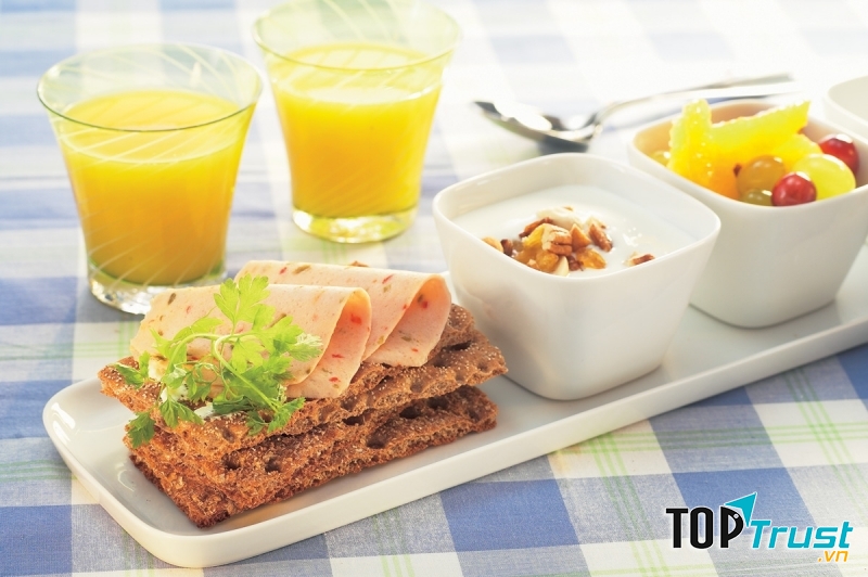 Thói quen dậy sớm giúp ta có được một bữa sáng đúng nghĩa.