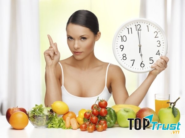 Thời gian lý tưởng để các bữa ăn cách nhau là từ 3 đến 4 tiếng.