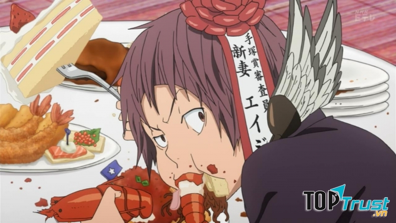 Từ tốn khi ăn